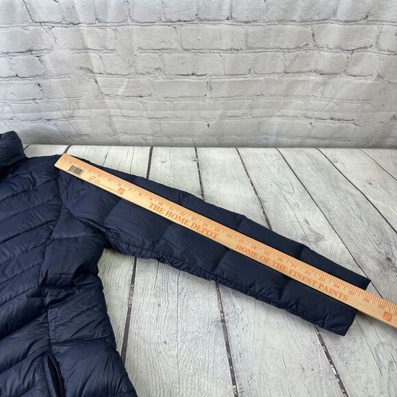 Tommy Hilfiger Natural Down Packable Blue Coat Jacket Women’s Size Large No Hood - Picture 13 of 16
